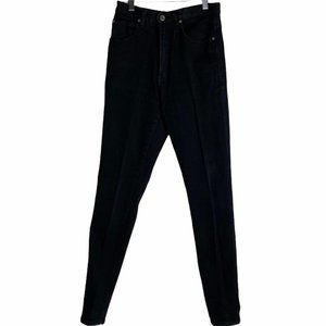 Vintage Zana-Di Black High Waist Skinny Jeans‎ 7/8